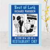 Nieuwe baan als Chef Kaart (Gele Bloem)