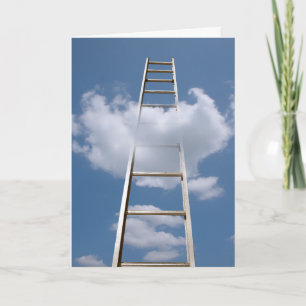 Nieuwe baan Gefeliciteerd Ladder in Sky Kaart