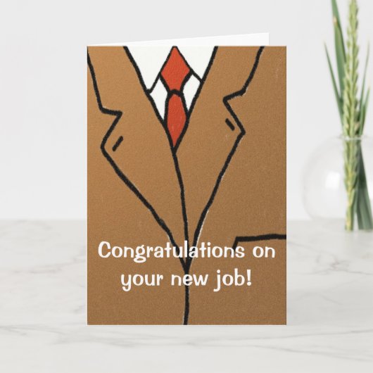 Nieuwe baanKaart Kaart (Voorkant)