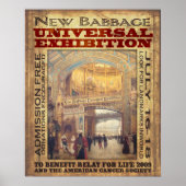 Nieuwe Babbage Universal Exhibition Poster (Voorkant)