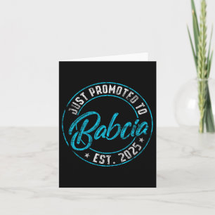Nieuwe Babcia eerste keer 2025 gepromoveerd tot om Kaart