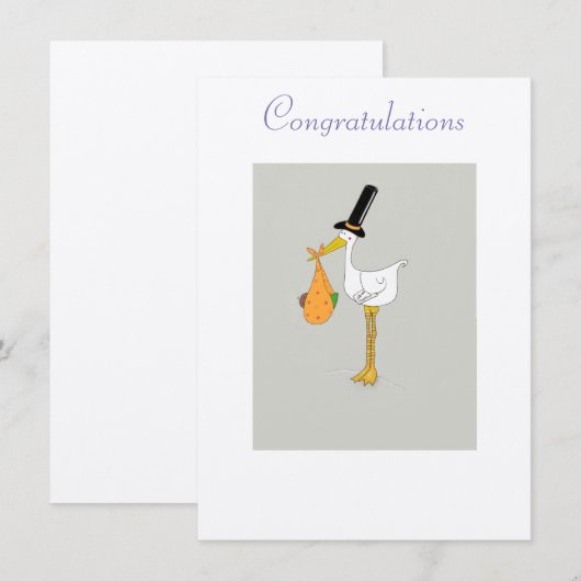 Nieuwe baby (Voorkant / Achterkant)