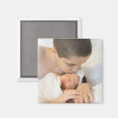 Nieuwe baby aangepaste foto magneet (Voorkant / Achterkant)