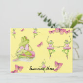 Nieuwe baby aankondiging (Staand voorkant)