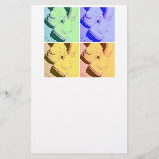 Nieuwe baby/aankondiging briefpapier (Voorkant)