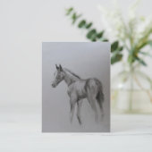 Nieuwe baby aankondigingskaart (Staand voorkant)