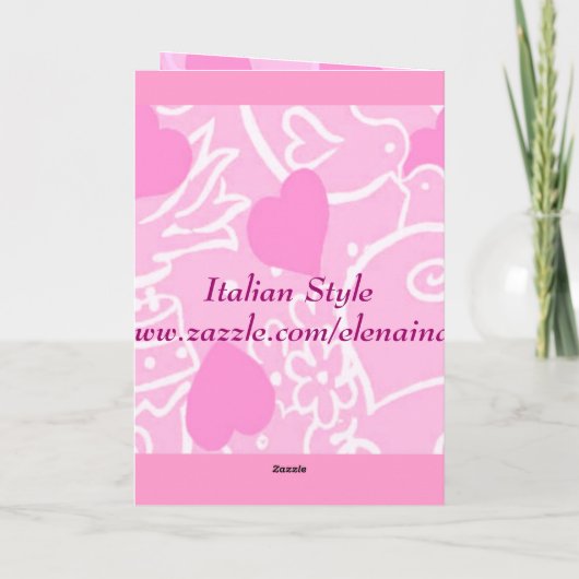 Nieuwe Baby Arrival Card Aankondiging (Achterkant)