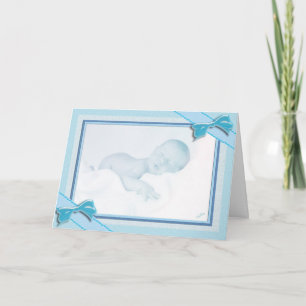 Nieuwe baby, baby jongen gefeliciteerd kaart