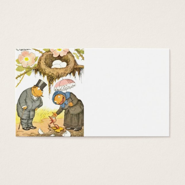 Nieuwe Baby Bird Visitekaartje (Voorkant)