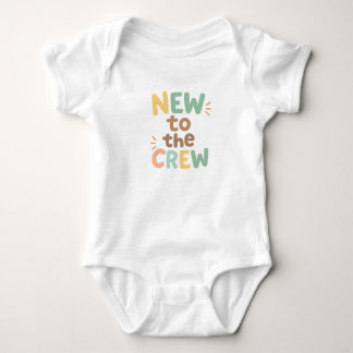 Nieuwe baby body ontwerp voor de bemanning romper