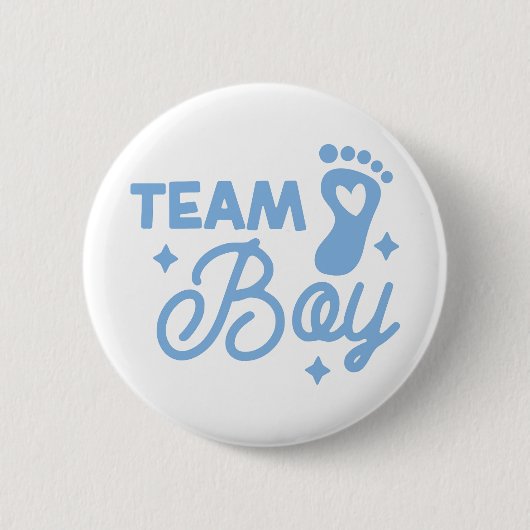 Nieuwe Baby Boy Celebration Button (Voorkant)