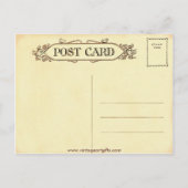 Nieuwe baby Briefkaart (Achterkant)