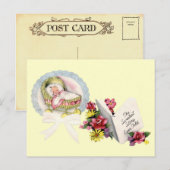 Nieuwe baby Briefkaart (Voorkant / Achterkant)