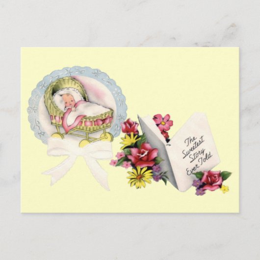 Nieuwe baby Briefkaart (Voorkant)