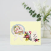 Nieuwe baby Briefkaart (Staand voorkant)