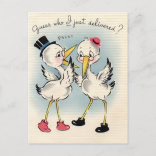 Nieuwe baby Briefkaart