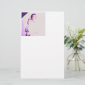 Nieuwe baby briefpapier (Staand voorkant)
