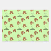 Nieuwe Baby Cheeky Wrapping Paper Set (Voorkant 3)