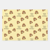 Nieuwe Baby Cheeky Wrapping Paper Set (Voorkant 2)