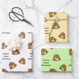 Nieuwe Baby Cheeky Wrapping Paper Set