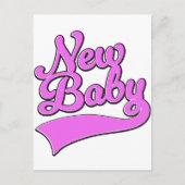 Nieuwe baby feestdagenkaart (Voorkant)