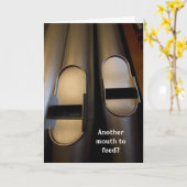 Nieuwe baby felicitatiekaart kaart (Gele Bloem)