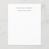 Nieuwe Baby Foto Bedankkaartjes Modern Budget (Achterkant)