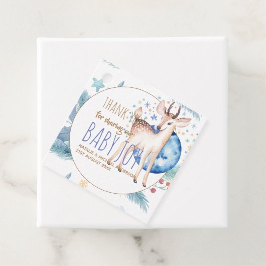 Nieuwe Baby Foto Bedankkaartjes Modern Budget Bedankjes Labels (In situ)