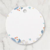 Nieuwe Baby Foto Bedankkaartjes Modern Budget Bedankjes Labels (Achterkant)