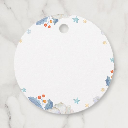 Nieuwe Baby Foto Bedankkaartjes Modern Budget Bedankjes Labels (Achterkant)