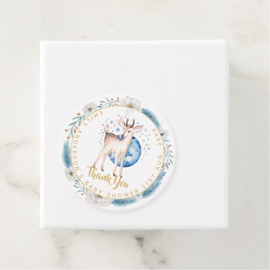 Nieuwe Baby Foto Bedankkaartjes Modern Budget Bedankjes Labels (In situ)