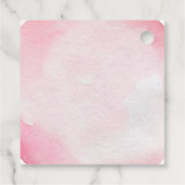 Nieuwe Baby Foto Bedankkaartjes Modern Budget Bedankjes Labels (Achterkant)