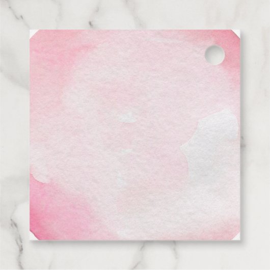 Nieuwe Baby Foto Bedankkaartjes Modern Budget Bedankjes Labels (Achterkant)