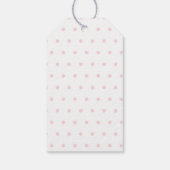 Nieuwe Baby Foto Bedankkaartjes Modern Budget Cadeaulabel (Achterkant)