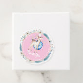 Nieuwe Baby Foto Bedankkaartjes Moderne Budget Bedankjes Labels (In situ)