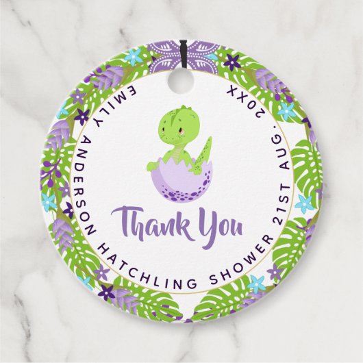 Nieuwe Baby Foto Dank u Kaarten Modern Budget Bedankjes Labels (Voorkant)