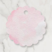 Nieuwe Baby Foto Dank u Kaarten Modern Budget Bedankjes Labels (Achterkant)