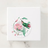 Nieuwe Baby Foto Dank u Kaarten Modern Budget Bedankjes Labels (In situ)