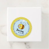 Nieuwe Baby Foto Dank u Kaarten Modern Budget Bedankjes Labels (In situ)