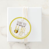 Nieuwe Baby Foto Dank u Kaarten Modern Budget Bedankjes Labels (In situ)