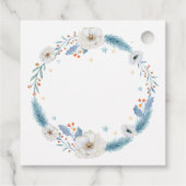 Nieuwe Baby Foto Dank u Kaarten Modern Budget Bedankjes Labels (Achterkant)