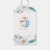 Nieuwe Baby Foto Dank u Kaarten Modern Budget Cadeaulabel (Achterkant)