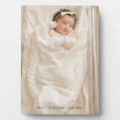 Nieuwe baby fotoplaat (voorkant)