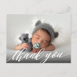 Nieuwe Baby Geboorteaankondiging Dank u Briefkaart