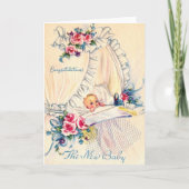  nieuwe baby Gefeliciteerd Kaart (Voorkant)