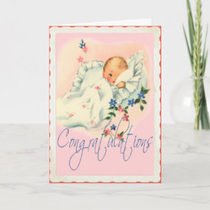  nieuwe baby Gefeliciteerd Kaart