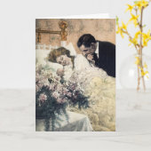 Nieuwe Baby Gefeliciteerd Kaart (Gele Bloem)