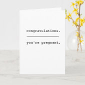 Nieuwe Baby Gefeliciteerd Kaart (Gele Bloem)