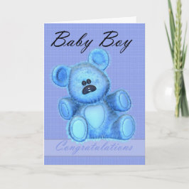 Nieuwe baby gefeliciteerd kaart