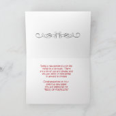 Nieuwe Baby Gefeliciteerd Kaart (Binnen)